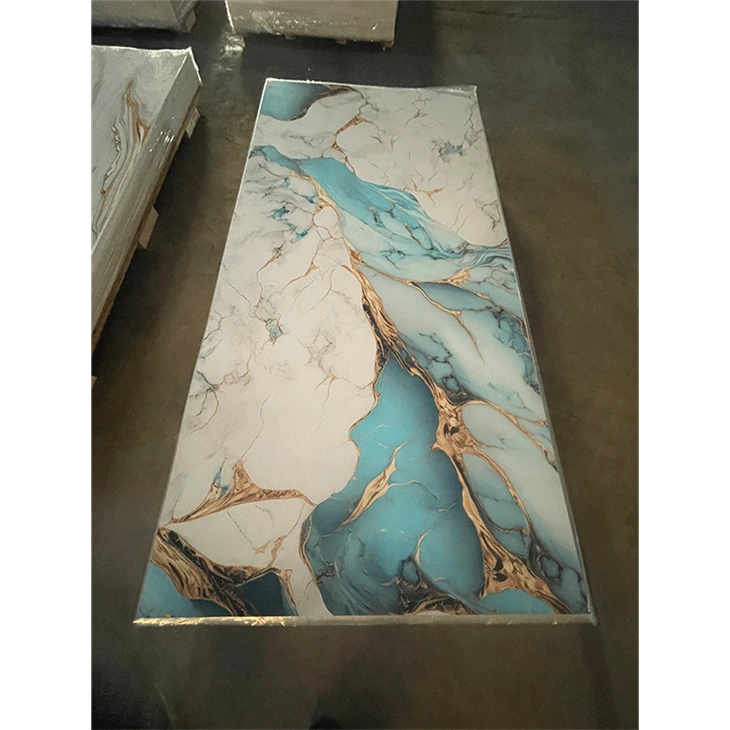 1220mm Width 2800mm Length Pvc Marble Sheet