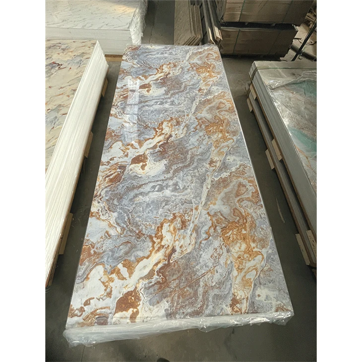 1220mm Width 2800mm Length Pvc Marble Sheet